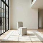 Accent Storage Dining Chair w/ Casters