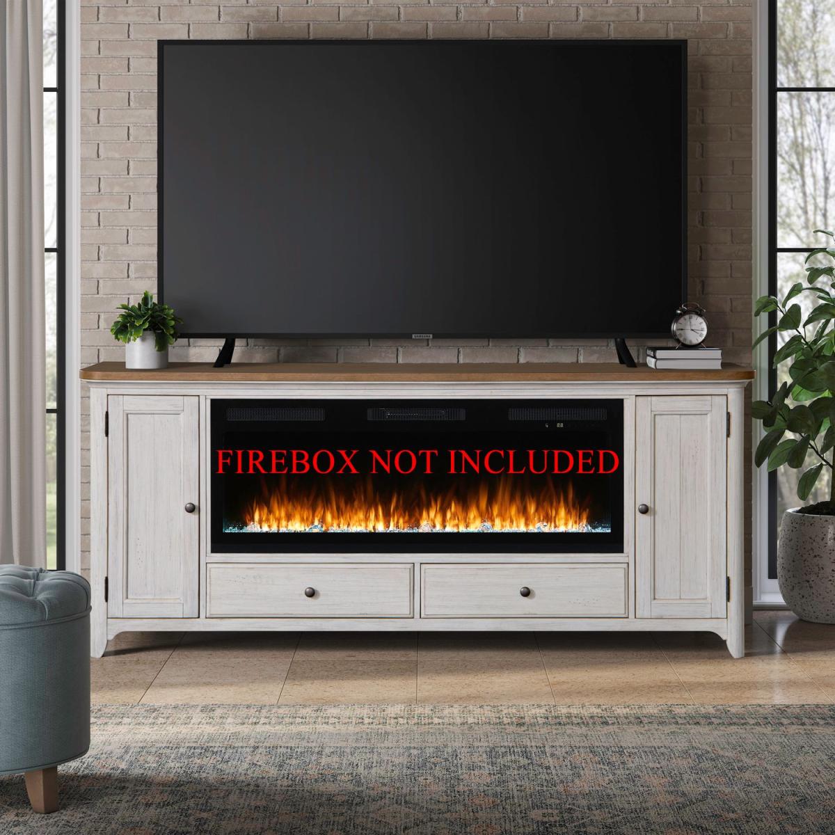80 Inch Fireplace TV Console - Image 2