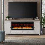 80 Inch Fireplace TV Console