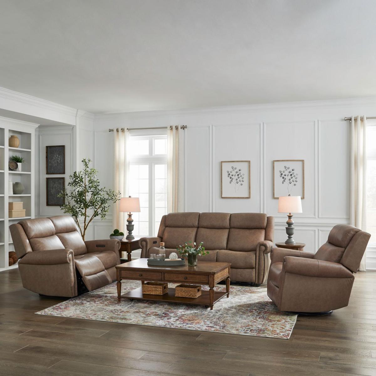 Sofa w/ Loveseat & Recliner - Image 2