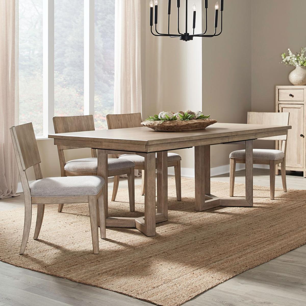 5 Piece Double Pedestal Table Set - Image 2