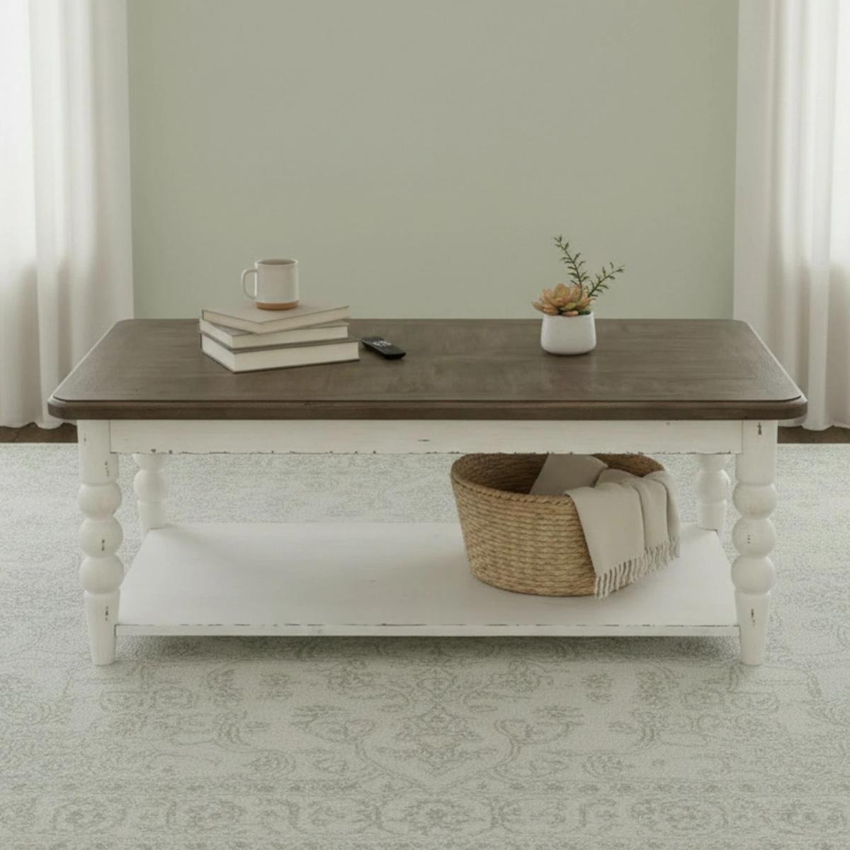 Rectangular Cocktail Table - Image 2