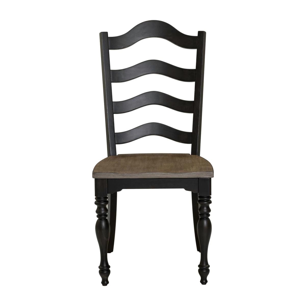 Ladder Back Side Chair (RTA) - Image 4