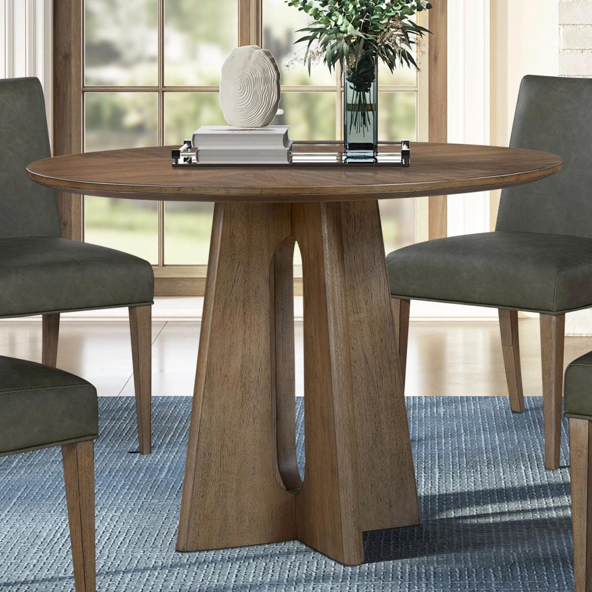 f12e8356908dd34f9c525504f4200f5a Pedestal Table Set - Image 1