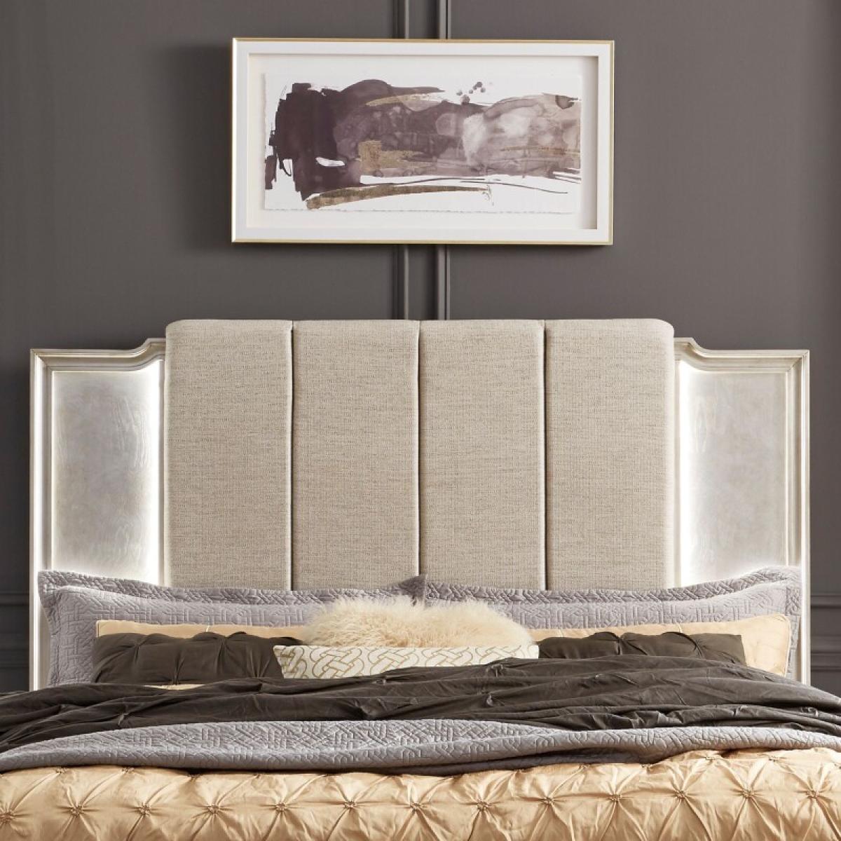 King Uph Panel Headboard - Image 2