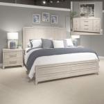 King California Panel Bed, Dresser & Mirror, Night Stand
