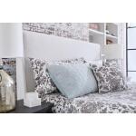 Complete Upholstered Bed King Natural Hickory TY656-166K - Image 5