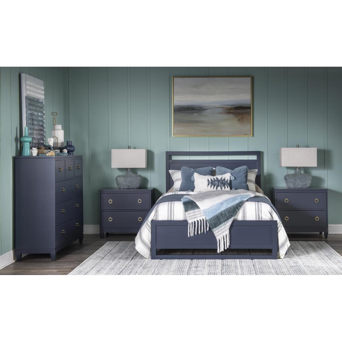 1162 Summerland BR Complete Panel Bed Full 4/6 - Image 3