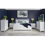 Complete Panel Bed King 6/6 White Finish - Image 6