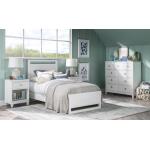 Complete Panel Bed Twin 3/3 Pure White 1160-4103K - Image 3