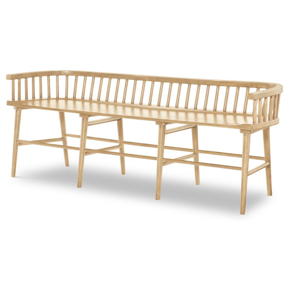Windsor Dining Bench Amber TY4420-740V - Image 2