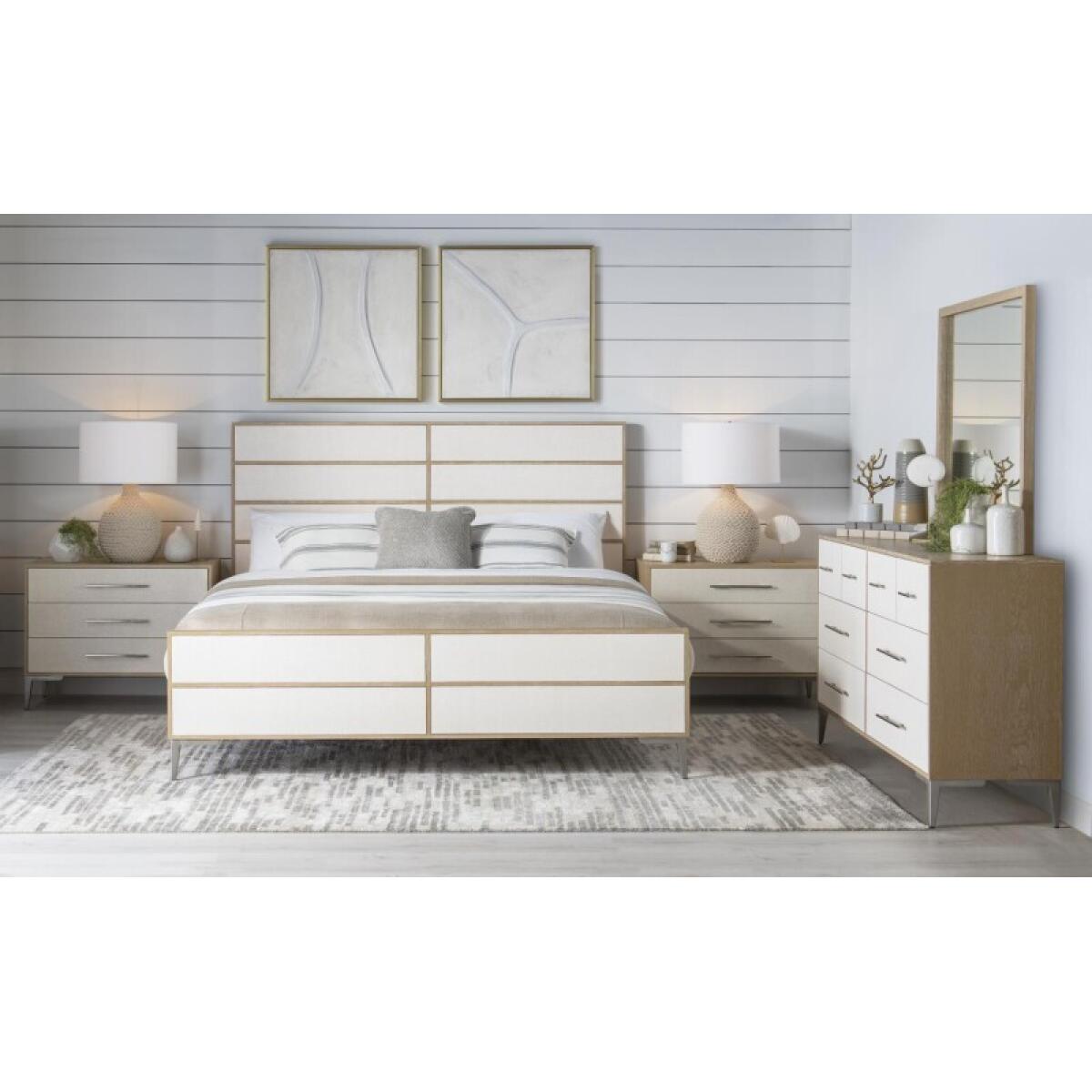 Complete Rattan Panel Bed King 6/6 - Image 4