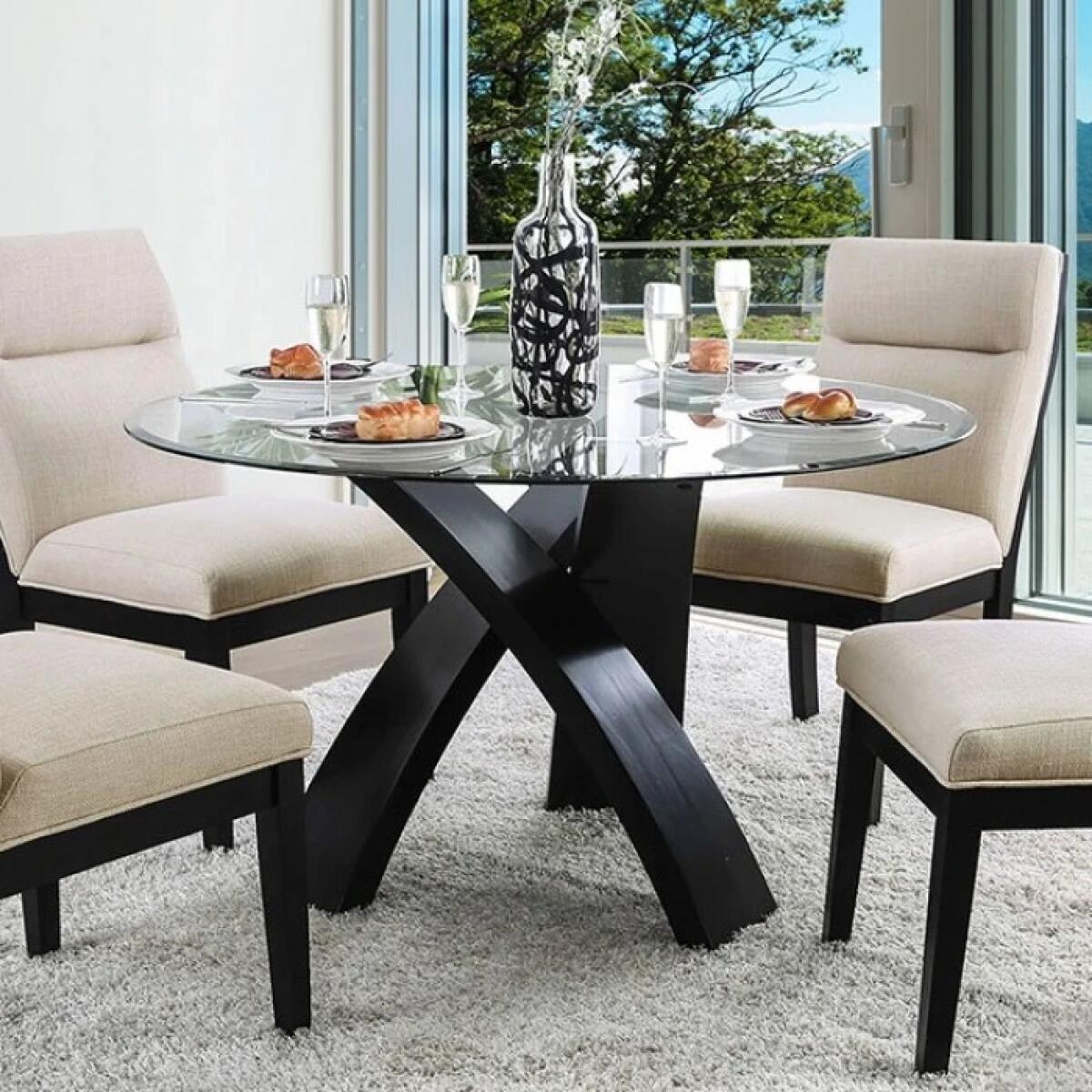 Jasmin 5 Pc Dining Table Set - Image 2