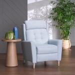 Brentwood High Leg Reclining Chair - 295430 - Image 3