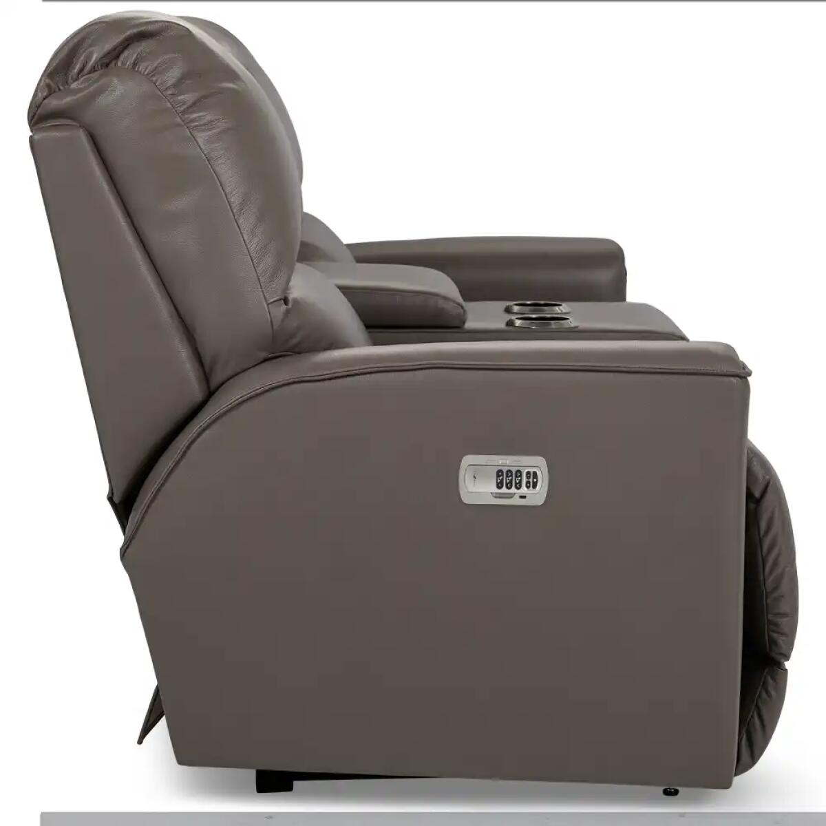 Cade Power Reclining Loveseat w/ Headrest & Console - U49803 - Image 5