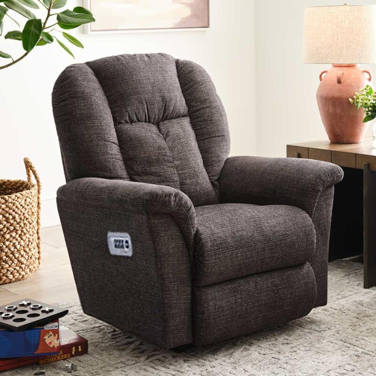 Jasper Power Wall Recliner w/ Headrest & Lumbar - 16X709 - Image 3