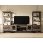 Loft Brown 2 Door TV Stand for Wall Unit - Image 4