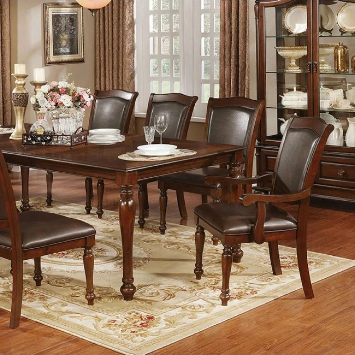 Sylvana 7 Pc Dining Table Set - Image 2
