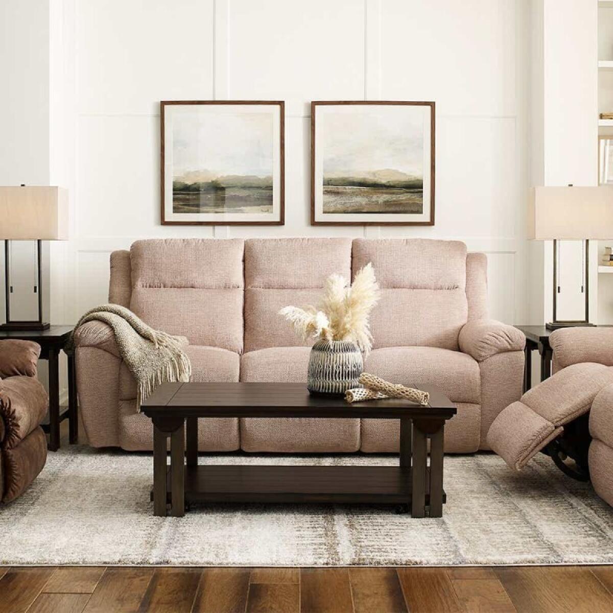 Joel Power Reclining Sofa w/ Headrest - U44761 - Image 4
