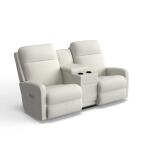 Finley Power Wall Reclining Loveseat w/ Console Headrest & Lumbar - X39747