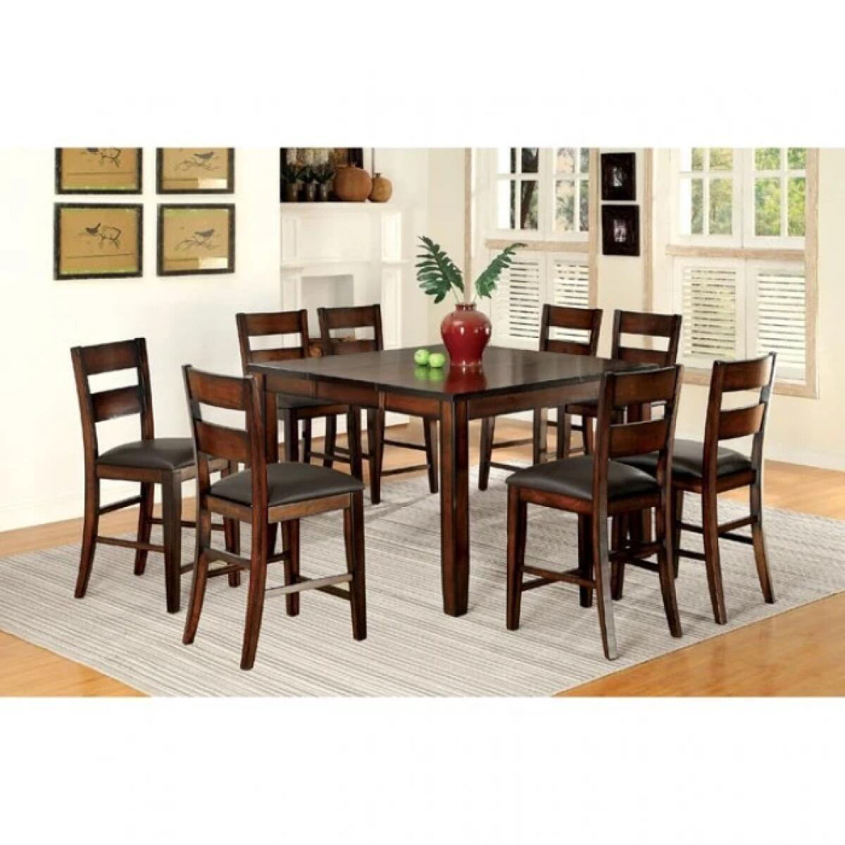 Dickinson 9 Pc Counter Ht Table Set - Image 3