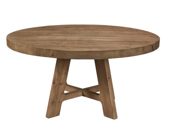 Cape Henry Reclaimed Round Table - Image 3