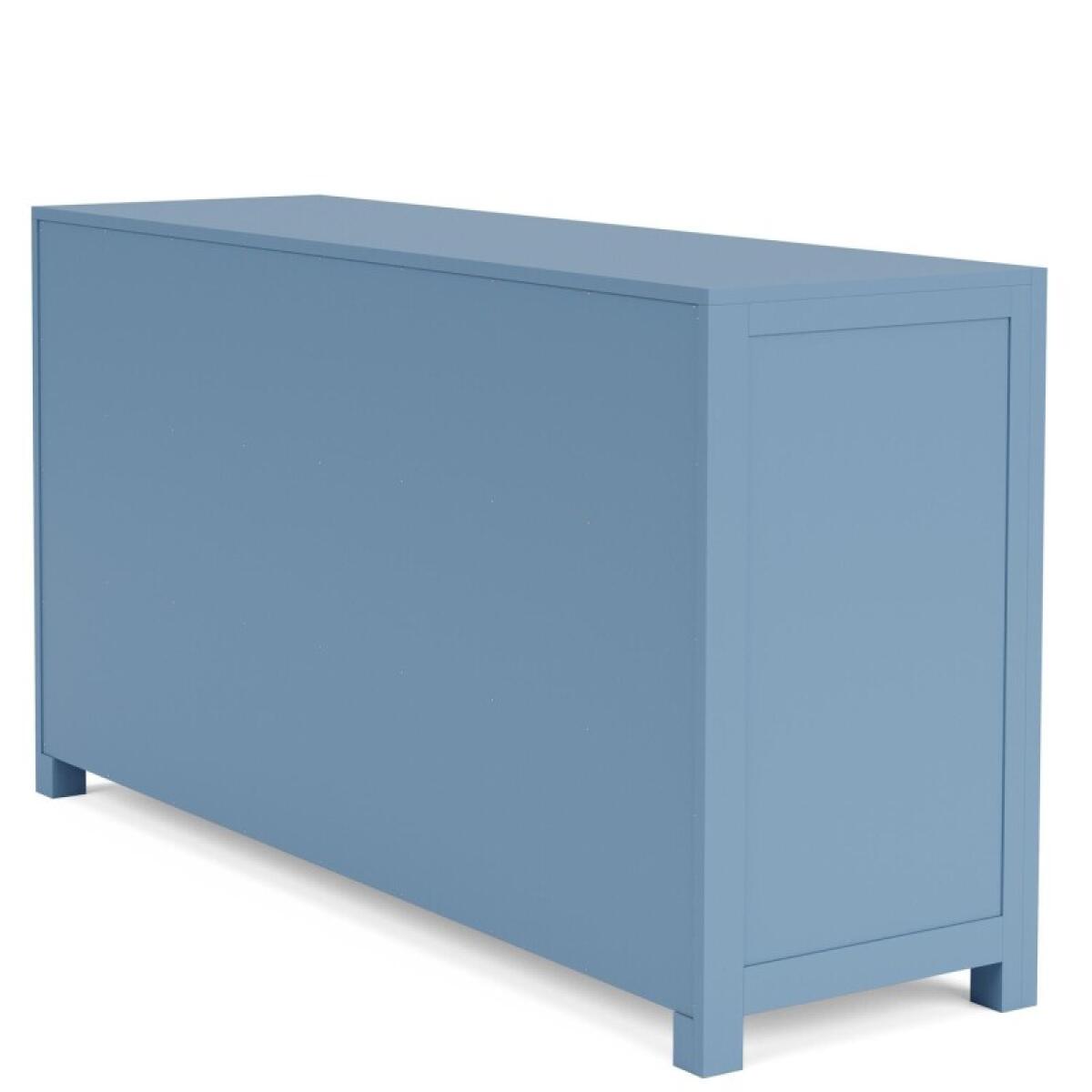 Rosalie 66" 6-Drawer Dresser-Blue - Image 6