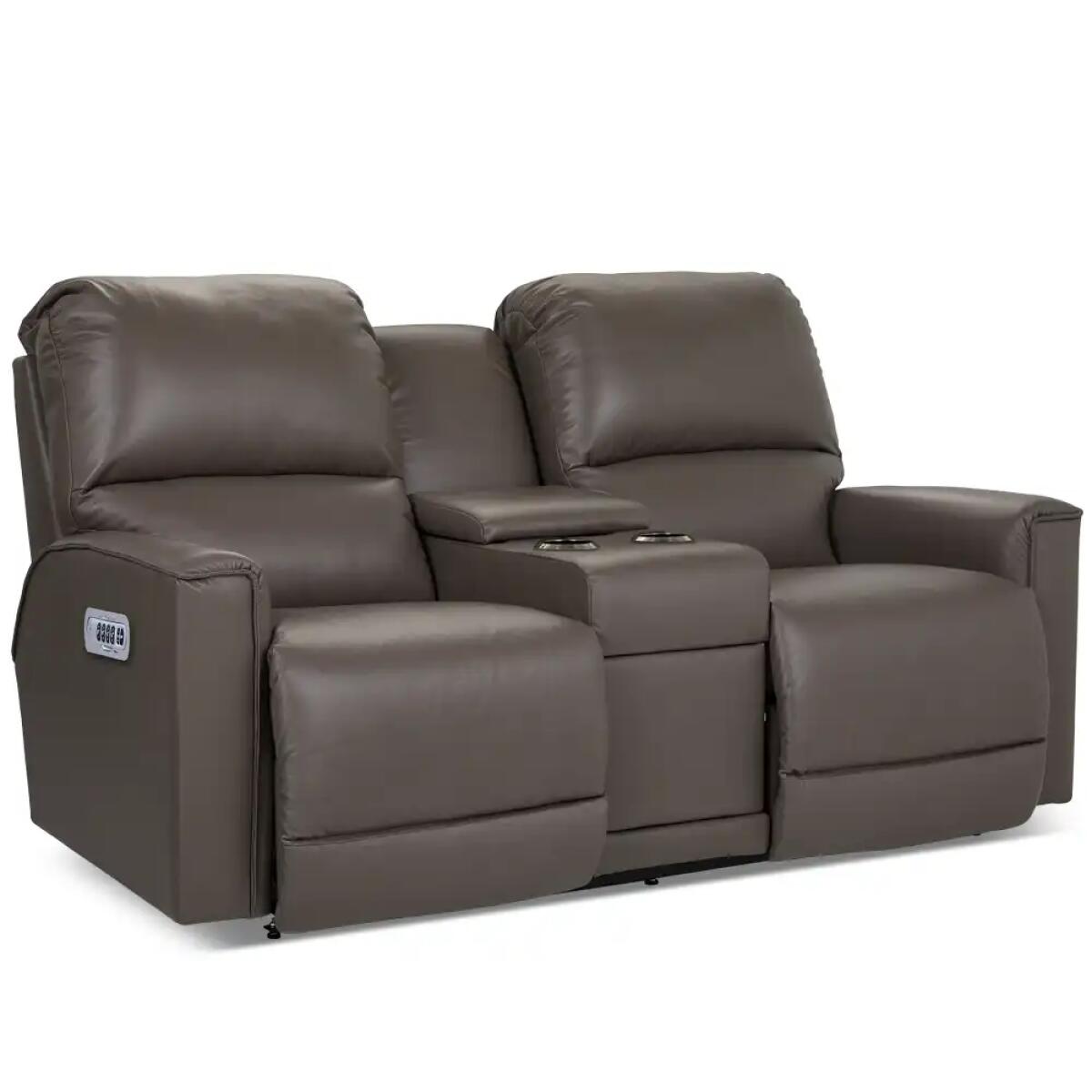 Cade Power Reclining Loveseat w/ Headrest, Lumbar & Console - X49803 - Image 4