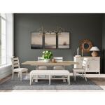 Glenndale 58" Uph Dining Bench 1in - Image 5