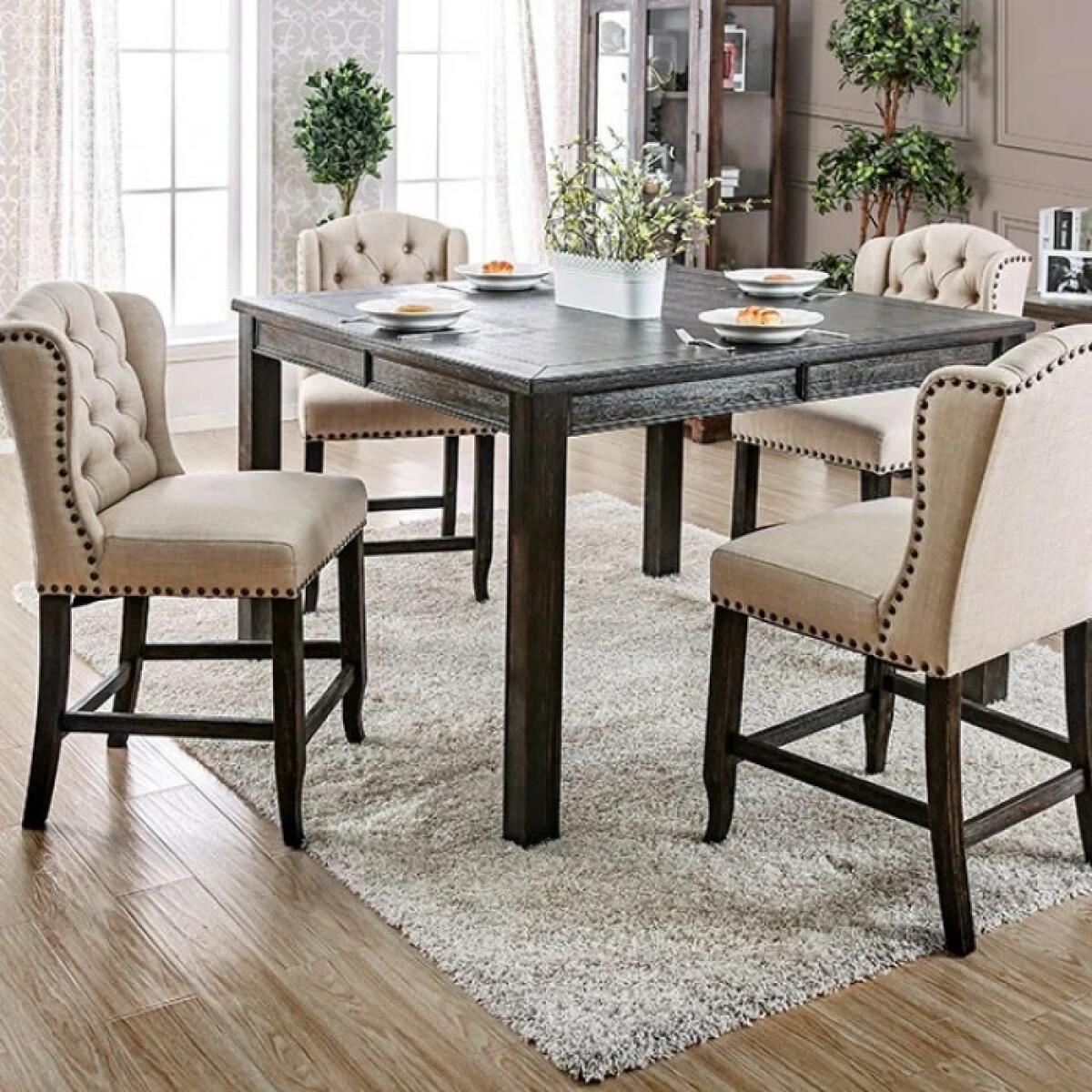 Sania 5 Pc Counter Ht Table Set - Image 2