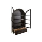 Balam 2 Drawer & 2 Glass Doors, Cabinet - Image 4