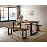 Dulce 6 Pc Dining Table Set w/ Bench - Image 6