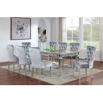 Adalia 7 Pc Dining Table Set - Image 4