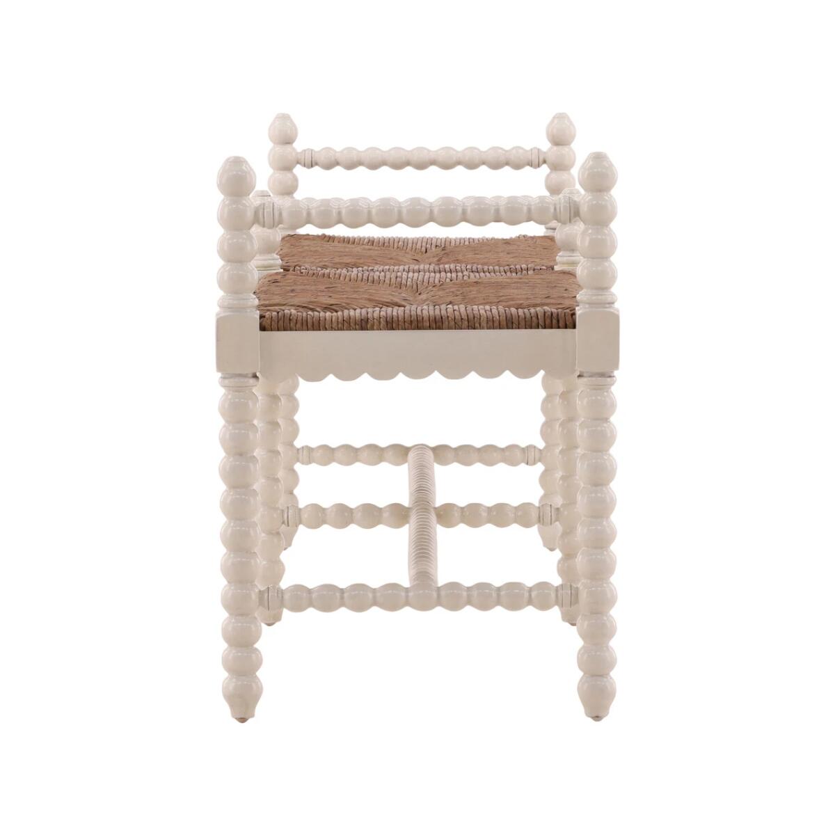 Cream Worrel Bench - Image 4