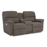 Brooks Power Reclining Loveseat w/ Console Headrest & Lumbar - X49727 - Image 4