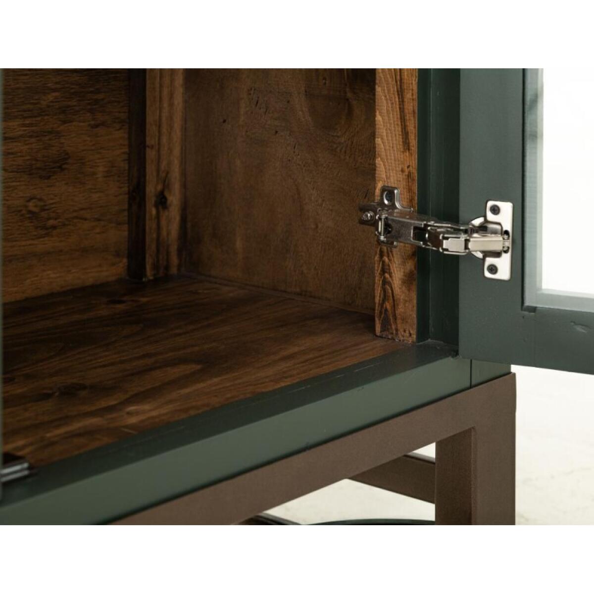 Obsidian 2 Glass Door Cabinet - Image 7