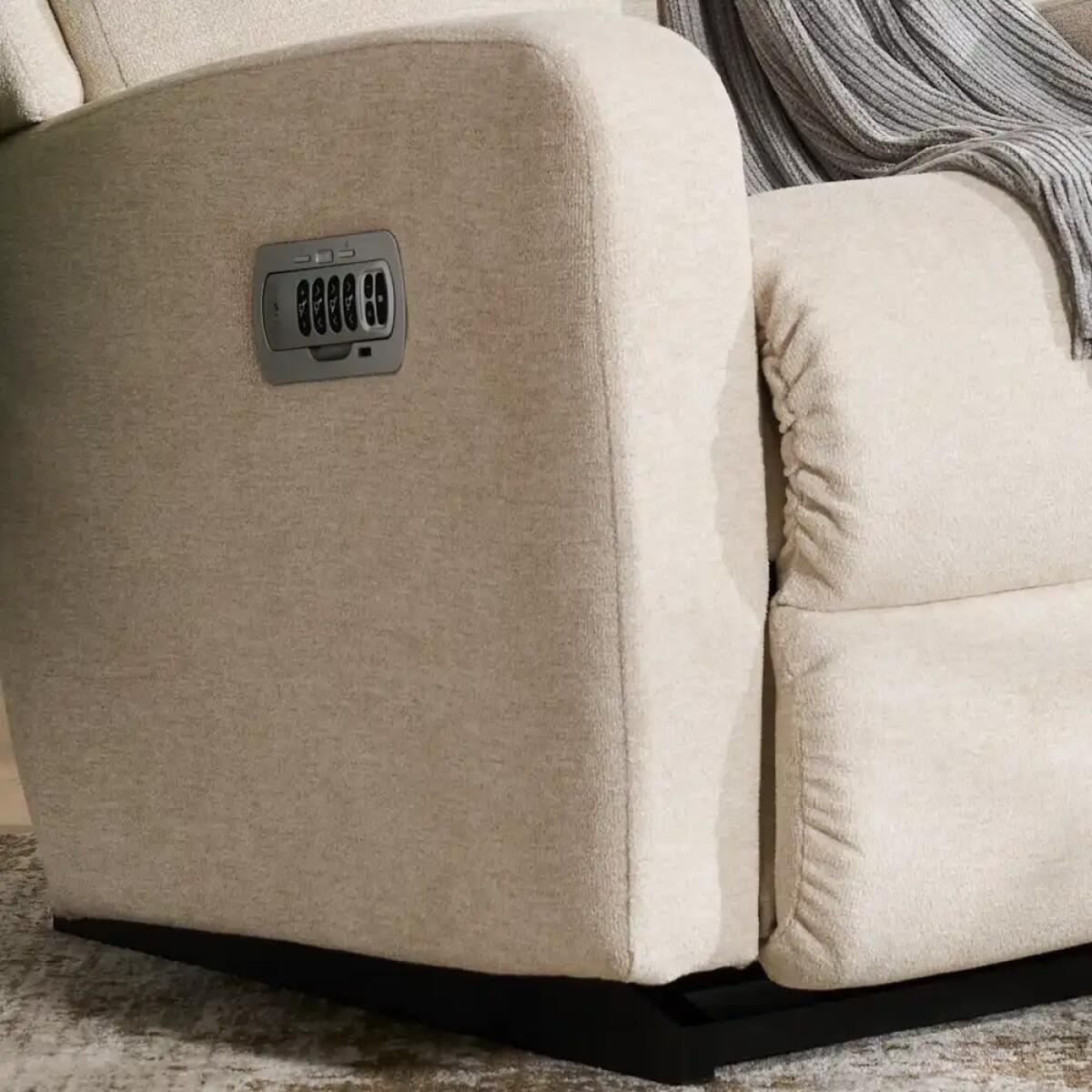 Finley Power Rocking Recliner w/ Headrest & Lumbar - 10X747 - Image 5