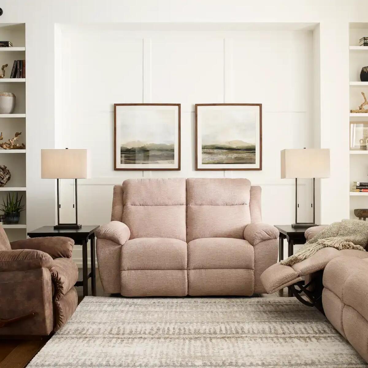 Joel Power Reclining Loveseat W/ Headrest - Image 4