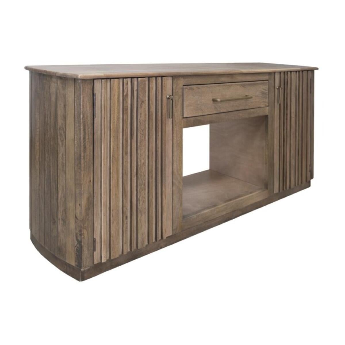 Mezquite 1 Drawer, 2 Doors Fireplace TV Stand 70" - Image 2