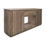 Mezquite 1 Drawer, 2 Doors Fireplace TV Stand 70"