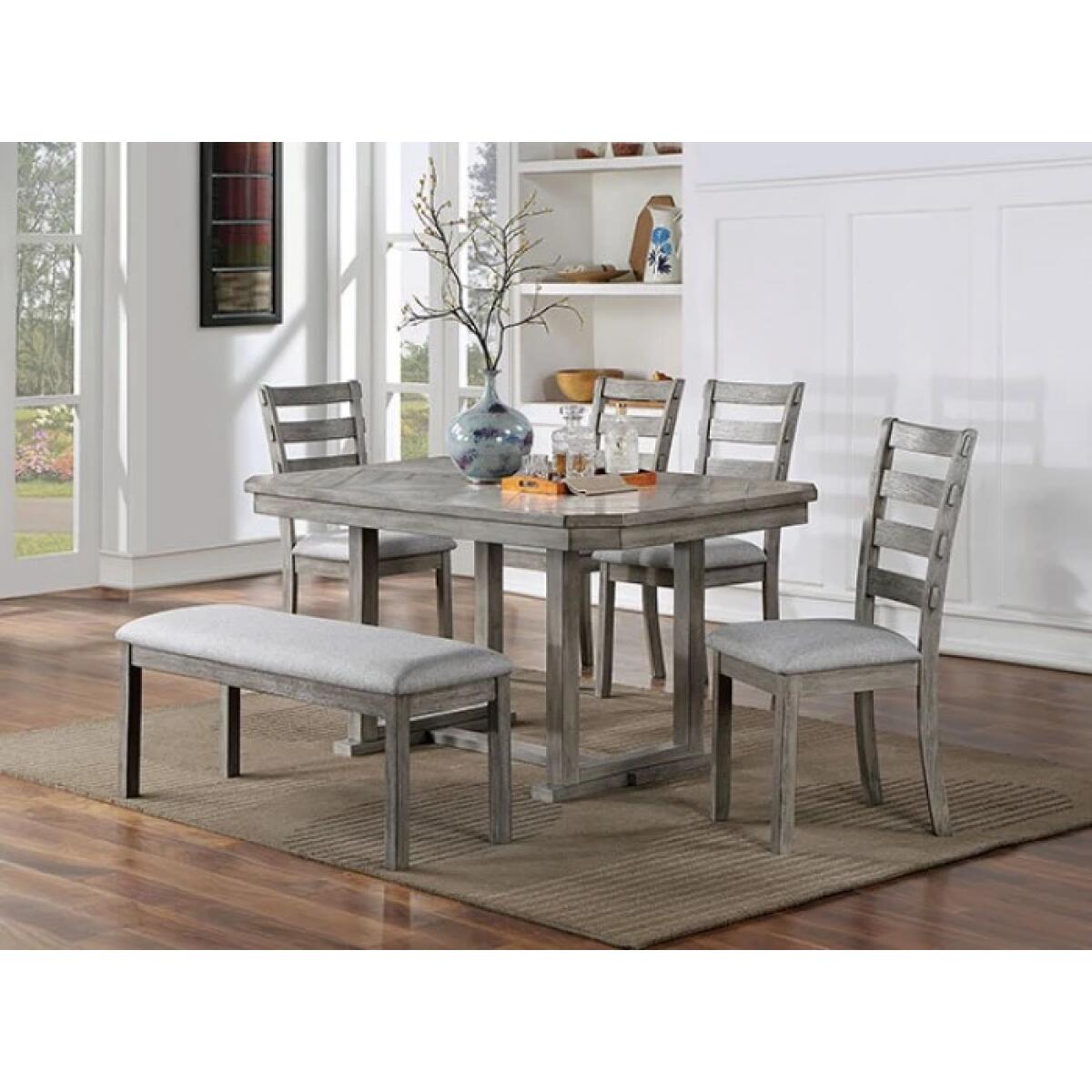Laquila 7 Pc Dining Table Set - Image 3