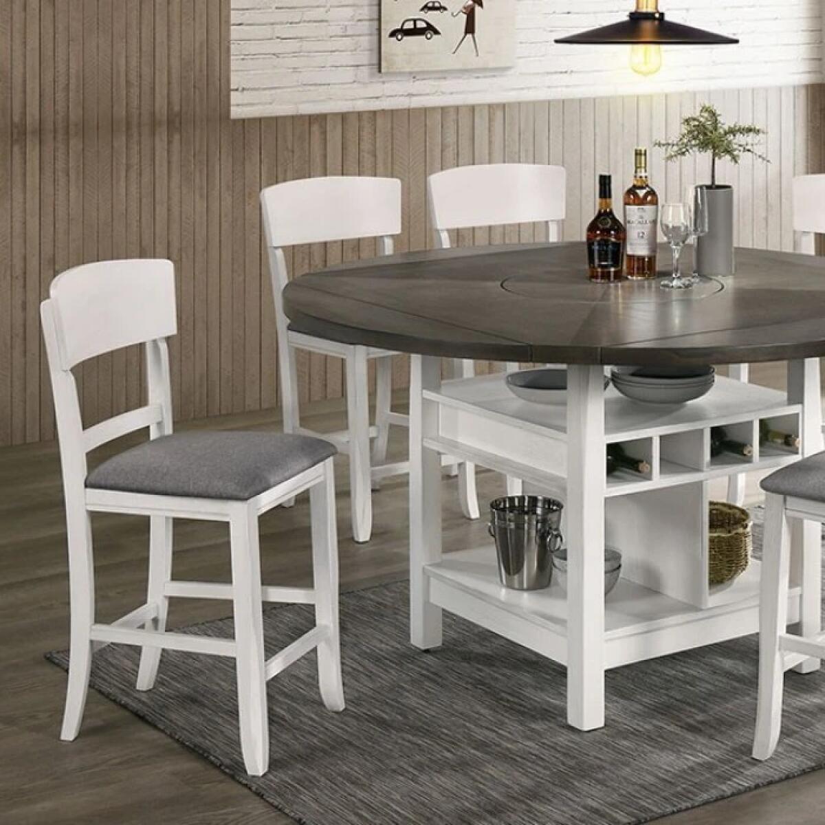 Stacie 7 PC Dining Table Set - Image 2