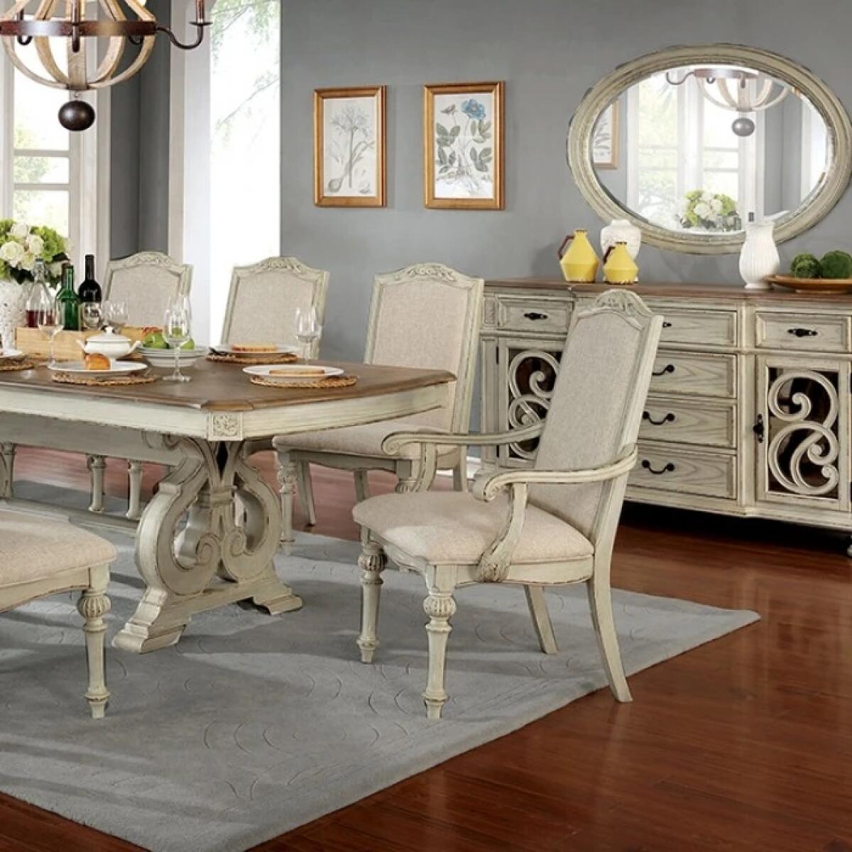 Arcadia 7 Pc Dining Table Set - Image 2