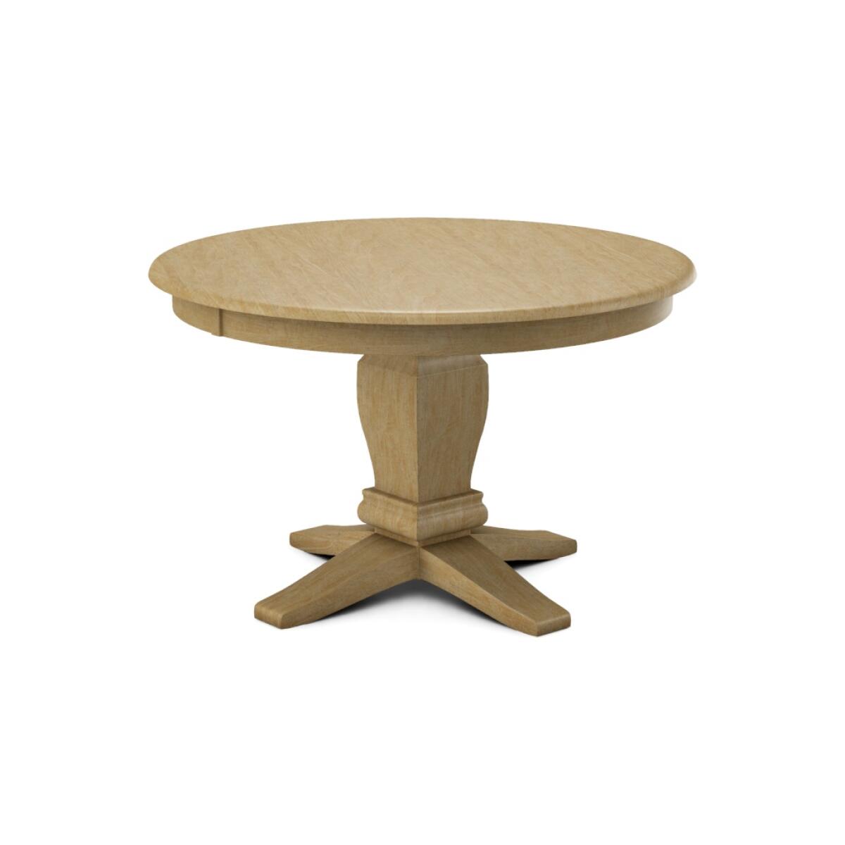Build Your Own Pedestal Table w/ 48" Round Tabletop w/Half Bullnose Edge - Image 9