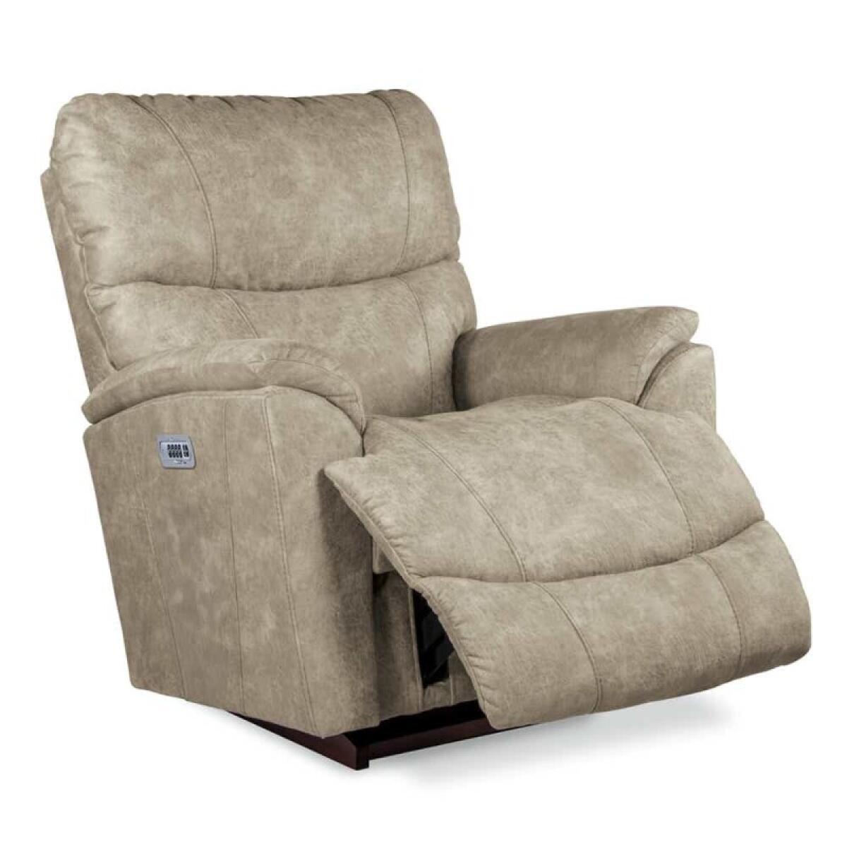Trouper Power Rocking Recliner w/ Headrest & Lumbar - 10X724 - Image 9