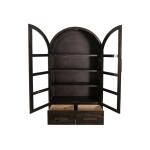 Balam 2 Drawer & 2 Glass Doors, Cabinet - Image 3