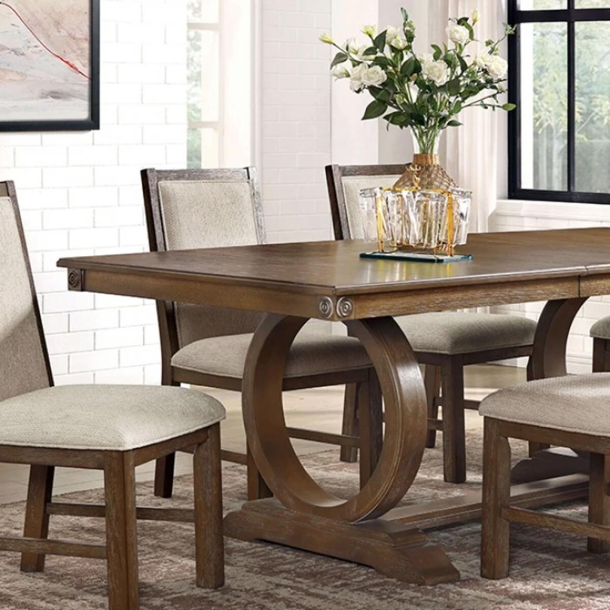 Monclova 7 Pc Dining Table Set - Image 2