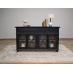 Vintage 3 Drawer 4 Doors 70" Console - Image 4