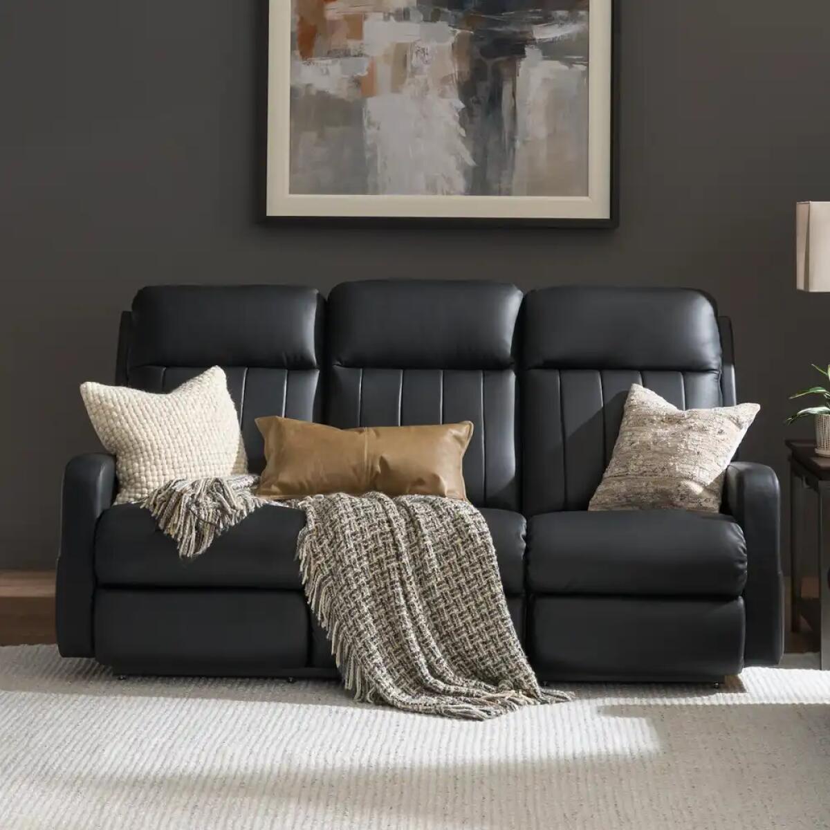 Finley Power Wall Reclining Sofa w/ Headrest - 33U747 - Image 3