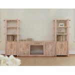 Balam 1 Drawer & 2 Door, TV Stand for Fireplace - Image 5